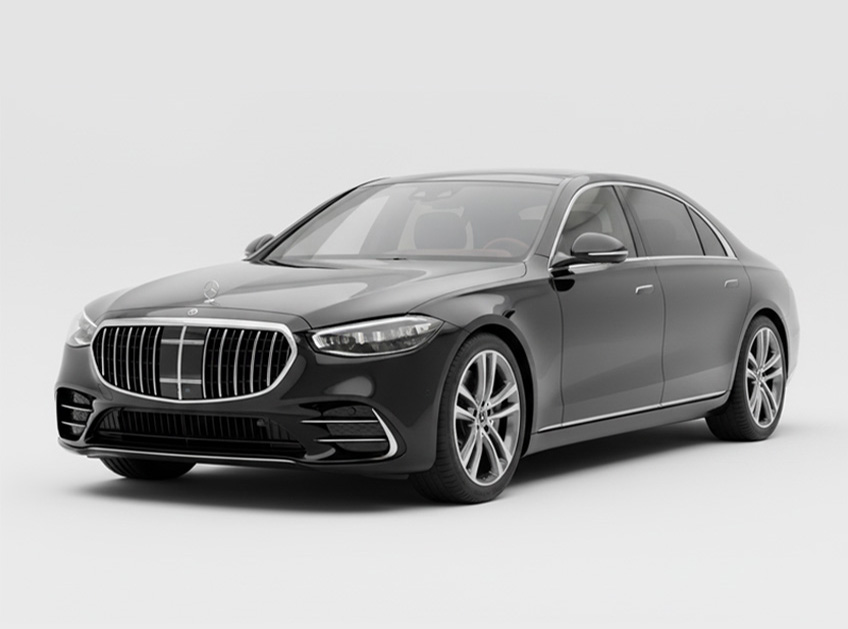 Mercedes Berline S Class, private taxi your airport transfer